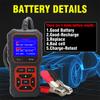 NEW Digital Battery Analyzer Tester For 12V 24V Car Truck Motorcycle Universal