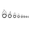 Eye Guides Line Repair Kit Eye Rings Circle Ring Stainless Steel Fishing Rod Guides Tips