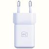 Ładowarka sieciowa 20W 3MK GaN Power Delivery USB-C/USB-A Biała