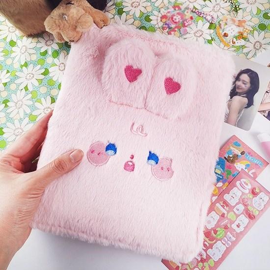 Доска M Popo Binder Меховой Binder (включает 30 листов) Папка-переплет для фотокарточек формата А5 с 6 отверстиями Poca, книга для коллекционирования, фотоальбом, дневник-переплет