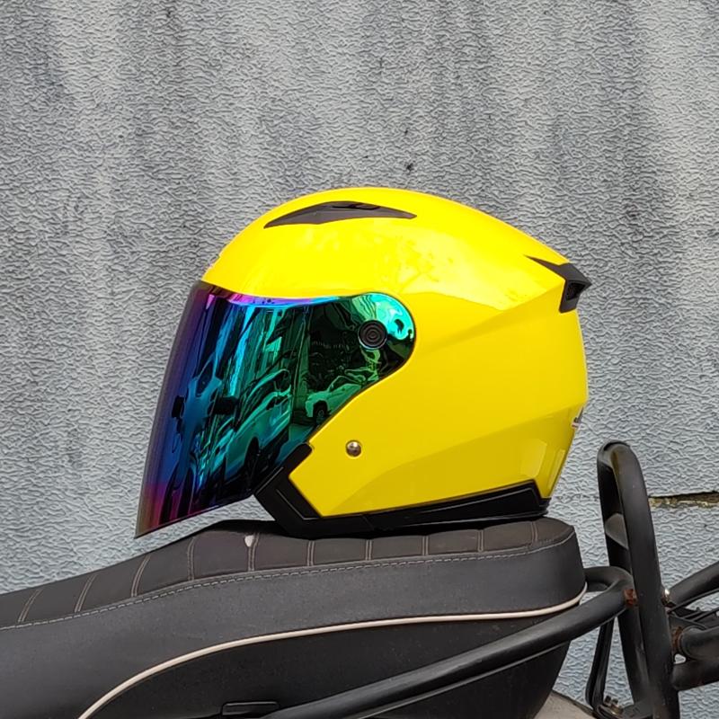 Мотоциклетный шлем, мужской и женский, всесезонный, capacete para motocicleta cascos para moto, с двойными линзами