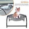 Stainless Steel Breathable Pet Hammock Cat And Dog Kennel Hanging Detachable Top Net Bed Pet Rest Bed