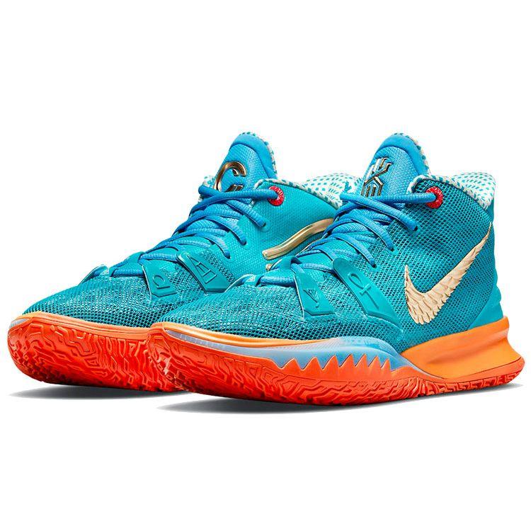 Concepts x Asia Irving x Nike Kyrie 7 Horus Унисекс Кроссовки Синий Мультиколор CT1135-900