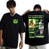 Harajuku Hip Hop Fashion Cotton Tees Rapper Album Tour 2025 Graphic T Shirts for Men Women Streetwear Oversized Tops Unisex