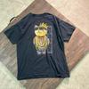 [USED] 7TSM2BIG PAW PAW Rap T-shirt Cat Animal Used
