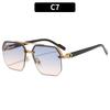 Women's Sunglasses, Double-beam Square Men's and Women's Outdoor Sunglasses.