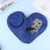 Table Tennis Racket Bag Wear-Resistant Gourd Shape Racquet Ping Pong Paddles Bag Table Tennis Racket Case Paddle Pouch