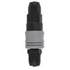 C Type Pneumatic Fittings Plastic Steel Self Locking PU Tube Quick Connector Compressors