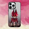 H-Hazbin H-Отель A-Аластор Чехол для телефона для iPhone 17,16,15,14,13,12,11 Plus,Pro Max,XS,Цветной Серебряный Позолоченный Внутренний Чехол
