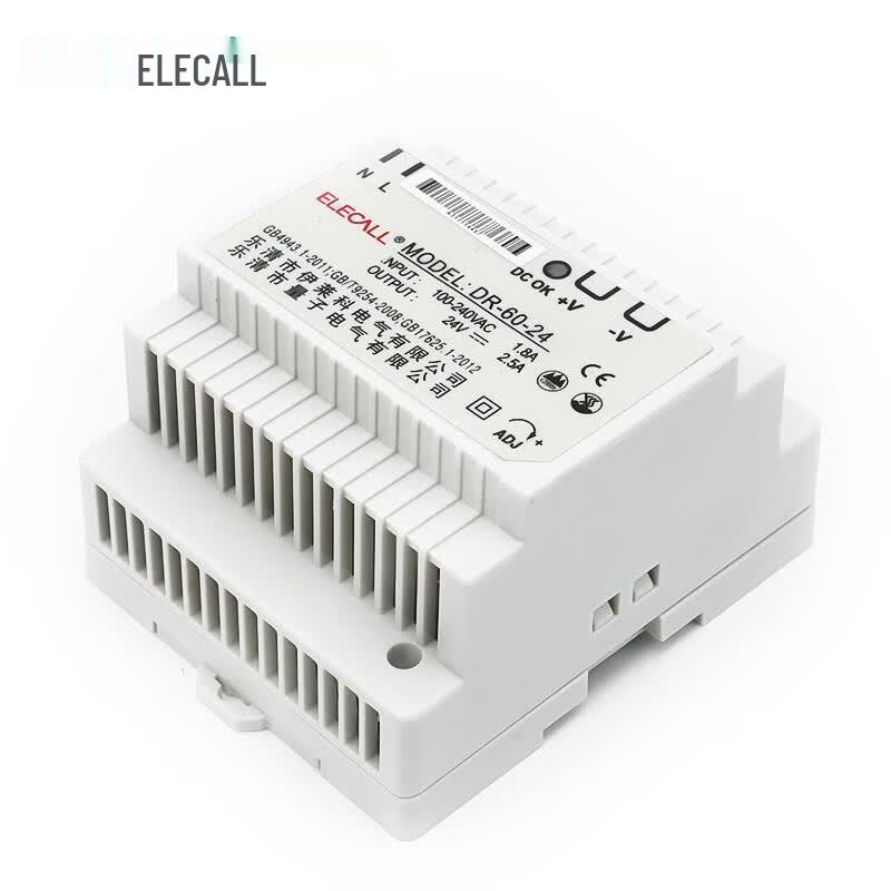 ELECALL DR60-24V Din Rail Switching Power Supply