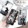Чехол для телефона Miyamoto V-Vagabond Musashi для Samsung S25, S24, S21, S22, S23, S30, Ultra, S20, Plus, Fe, Lite, Мягкий черный чехол