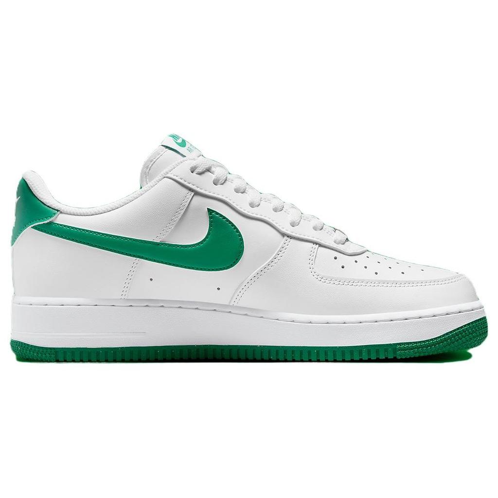 Nike Air Force 1 07 Белые малахитовые мужские кроссовки FJ4146-102