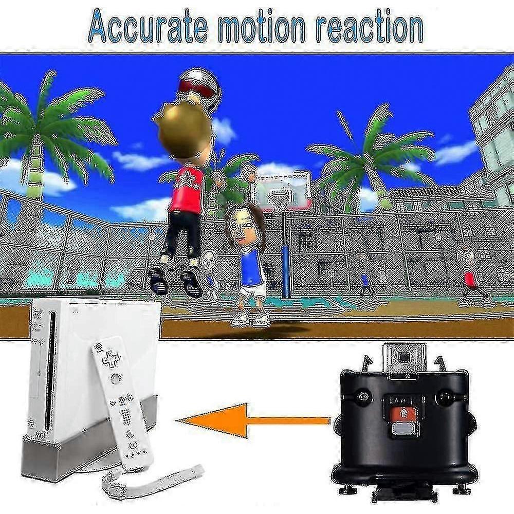 2 Motion Plus Adapter Sensor For Wii Remote Controller, Motion Plus Adaptor Accelerator Replacement For Wii Motion Plus Adapter - KM