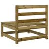 7 Piece Garden Sofa Set Pressure Treated Pine Wood
