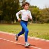 Дышащие быстросохнущие спортивные брюки для детей 4-12 лет, с высокой эластичностью, облегающие