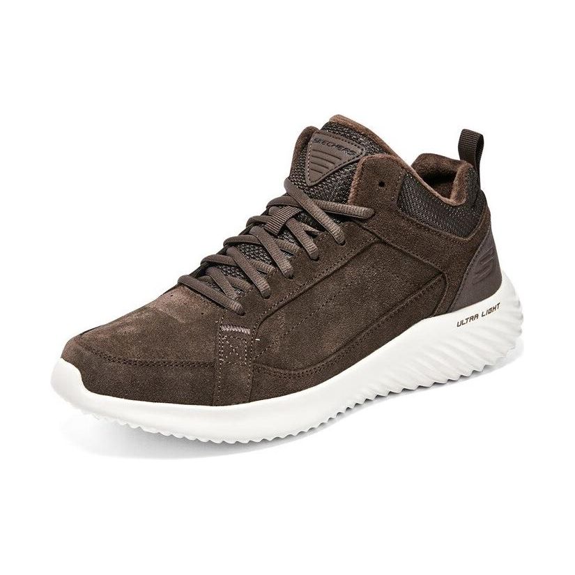 Skechers Bounder Удобные Прочные Низкие Повседневные Кроссовки Мужские Коричневый 232411-CHOC