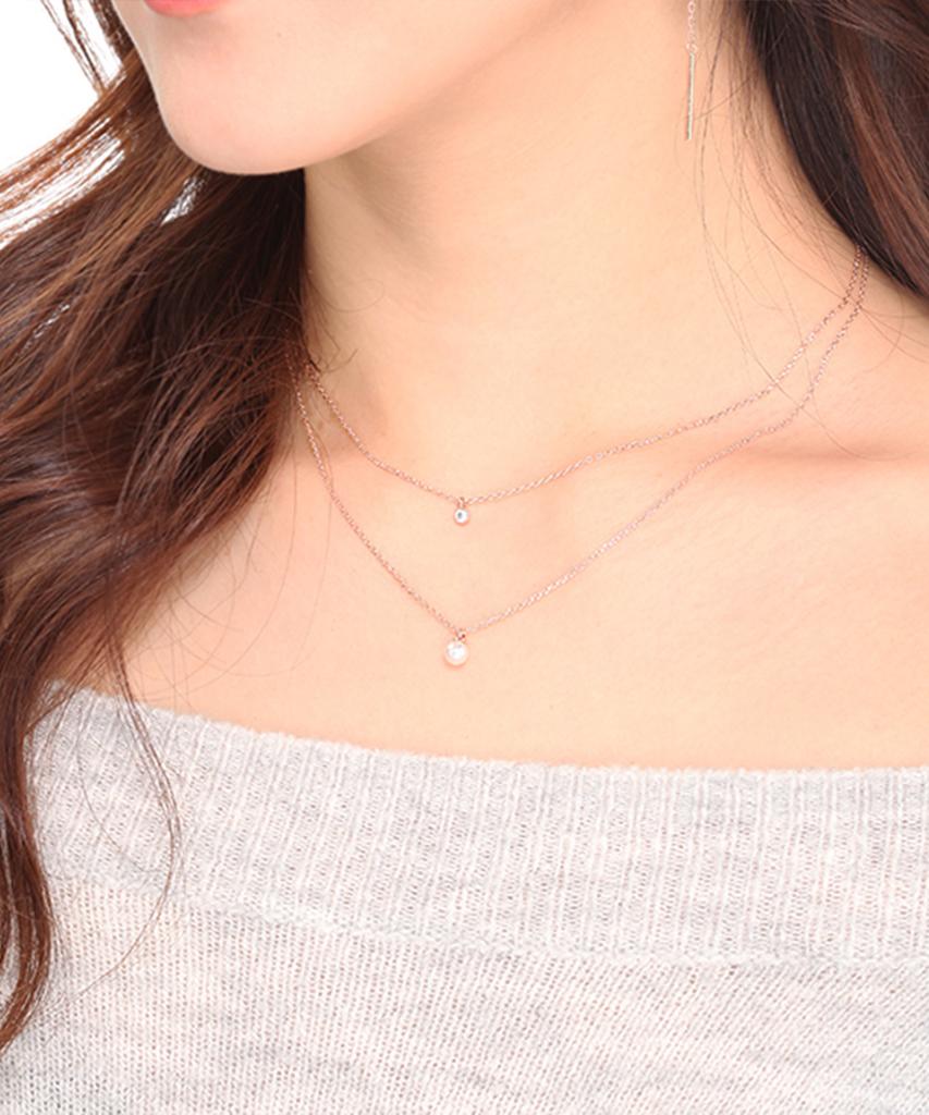 Ellejewelry Жемчужное многослойное ожерелье Elbrnn009