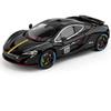 1/24 Модель спортивного автомобиля McLaren P1 GTR из сплава, литые металлические гоночные автомобили для трека, модель транспортного средства, симуляция звука и света, детские игрушки, подарок
