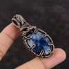 Sodalite Pendant Copper Wire Wrapped Gemstone Pendant Handmade Sodalite Jewelry Birthstone Pendant Gift For Mother Beautiful Copper Jewelry