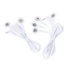 2.5mm 2- or 4-Way Plug Cable for TENS/EMS Stimulators – Electrode Wire for Muscle and Nerve Therapy Pads