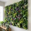 UV Protection Fake Green Grass Mat Lifelike Simulation Lawn Panels  Indoor Outdoor Use