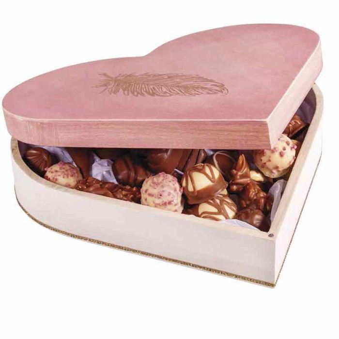 Rayher Hobby Rayher Wooden Box Cur, with Magnetic Clasp, 25.3x24x6cm, Natural - 62841505