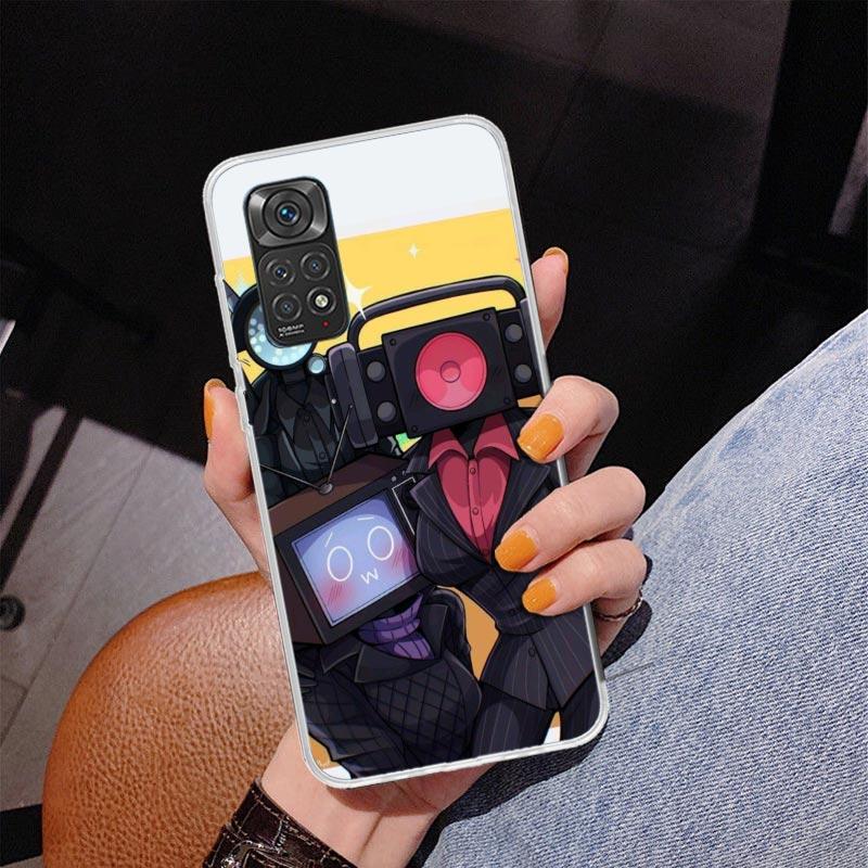 Чехол для мобильного телефона S-Skibidi Toilet для Phnoe Case для Xiaomi Redmi Note 15 14 14S 13 Pro Plus 12 12S 11S 11E 10S 10 11T 5G