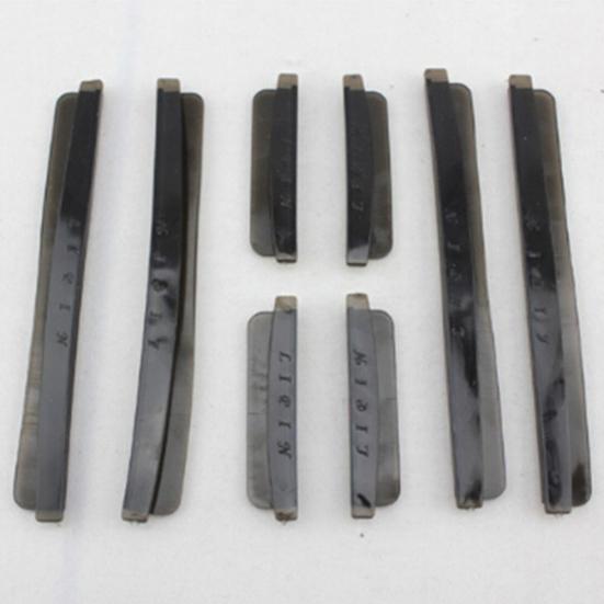 8Pcs Universal Auto Bumper Guard Door Edge Cover Protector Moulding Trim Strip