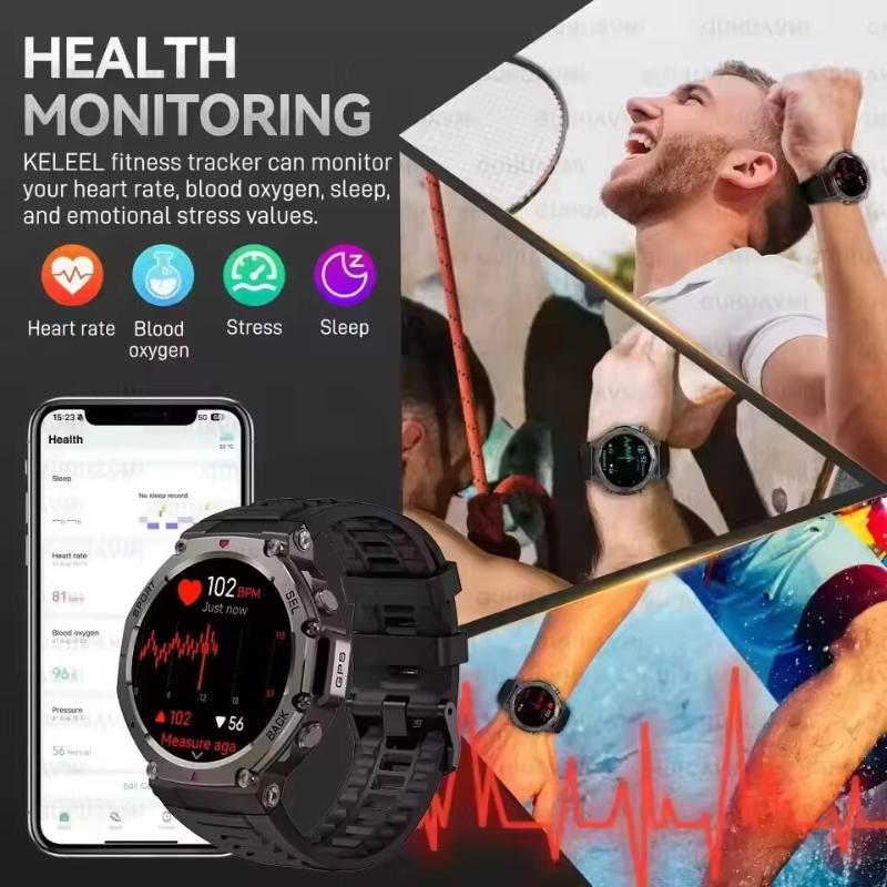 2025 New Original Premium Outdoor Smart Watch GPS Sport Fitness Health Swimming Waterproof Call GPS Smartwatch