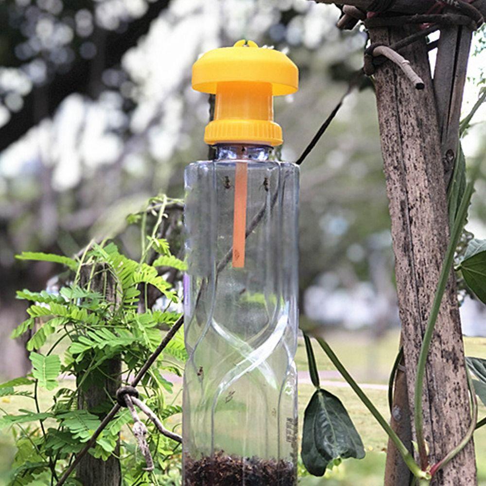 10pcs Practical Fly Catcher Plastic Insect Trap High Efficiency Lure Fly Trap  Pest Control