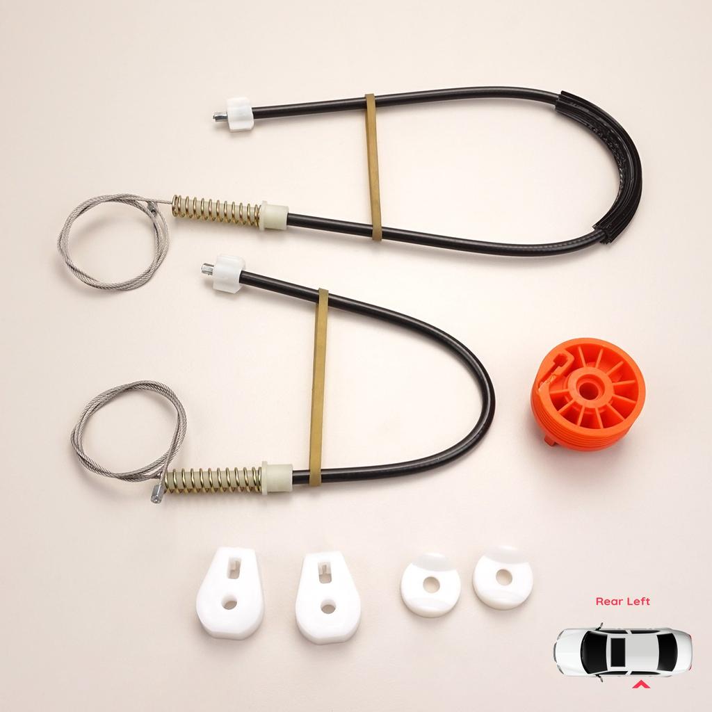 EWR565 Electric Window Regulator Repair Set Rear Left for Renault Megane MK2 EM0/1 2002-2009 CC Cabriolet Convertible 8201010933