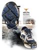 Selpa Urban Thickened Anti-Slip Ice Cleats for Mountaineering and Snow Spikes Overshoes.