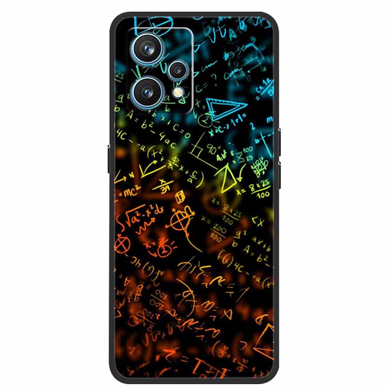 Чехол для Realme 9 RMX3521 Ударопрочный Мягкий силикон ТПУ Задняя крышка Для телефона Realme9 4G Чехлы Realme 9 6,4 дюйма Милый мультяшный чехол-сумка