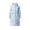 Оригинальный RGB Красочный Модный Простой Личность Ретро Классический Универсальный Повседневный Ежедневный Удобный Теплый Длинный Пуховик с Капюшоном F11W549905F-BU