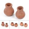 Exquisite Clay Plant Pots for Creative Crafts and Baby Bath Decor Set of 2
