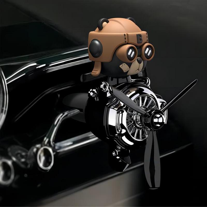 Аромат Без запаха Орнамент Авто Вентиляция Ароматерапия Диффузор Дизайн Медведя Малый Самолет Автомобиль Ароматизатор Внедорожник