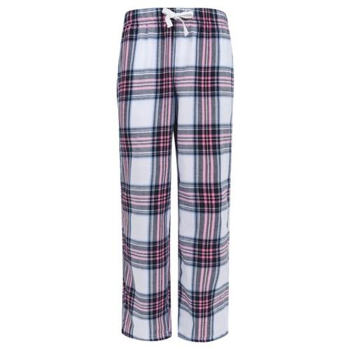 SF Minni Childrens/Kids Tartan Pyjama Bottoms