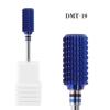 Шлифовальная головка из вольфрамовой стали для ногтей, синяя этикетка, дрель из вольфрамовой стали, аксессуары для электрической шлифовальной машины для ногтей