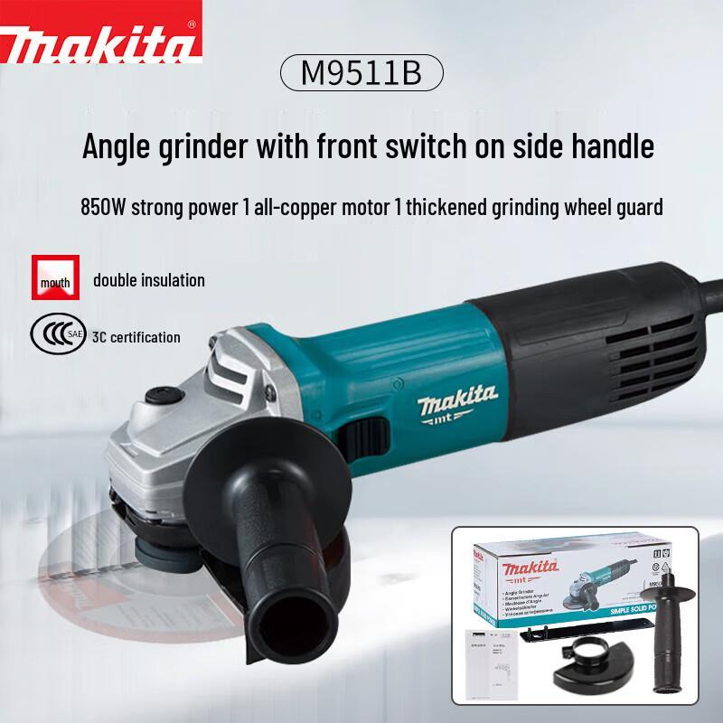 Makita Угловая шлифмашина сетевая вилка CN (адаптер в комплекте)