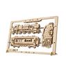 Ugears Steam Express Puzzle 70207 Деревянный 3D Не требуется клей или инструменты Craft 2.5D