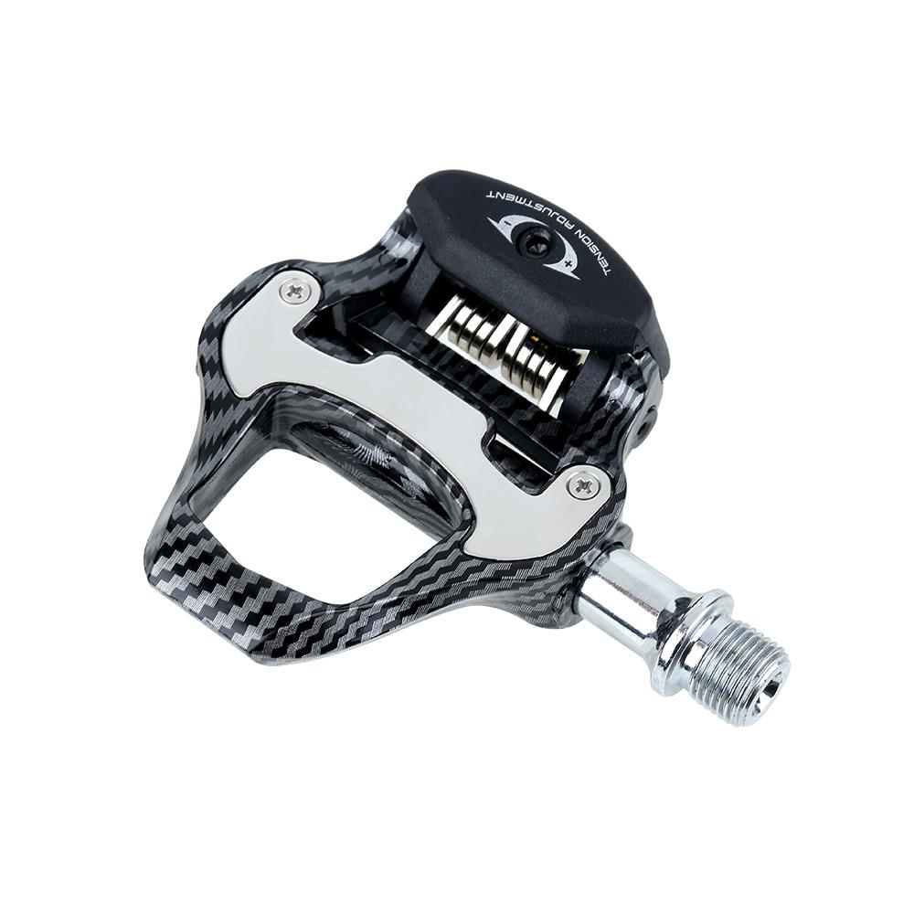 RRACEWORK R350 педали для дорожного велосипеда, подставка для ног, педаль для гоночного велосипеда, подставка для ног, подставка для ног из углеродного волокна с зажимом Spd Sl