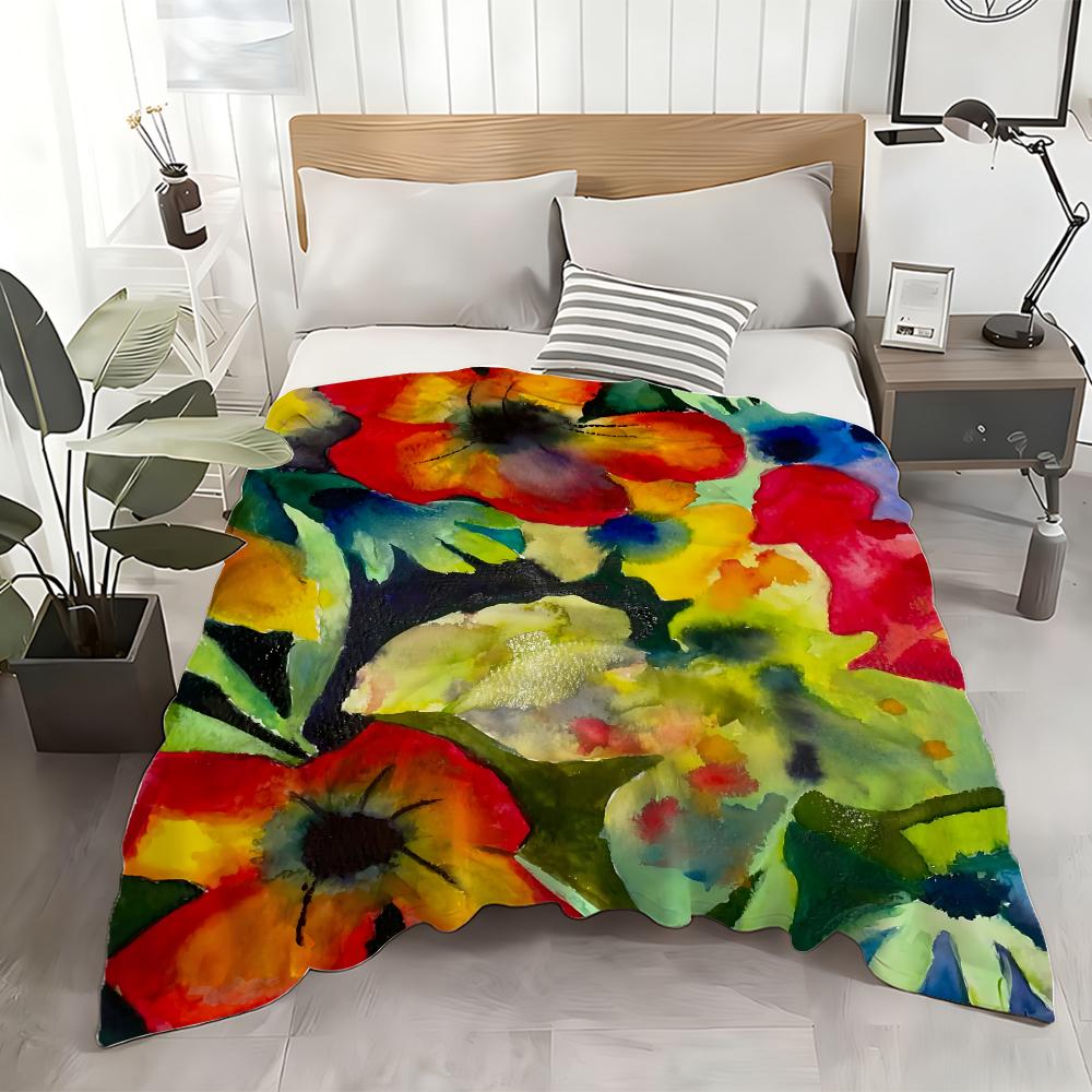 Adrianne Lenker Songs Album Throw Flannel Throw Blanket: Soft Kid-Friendly Warm Anti-Static All Season Washable Couch Bed Home