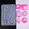 Silicone Acrylic Earring Necklace Pendant Mold Resin Casting Mold Jewelry Making