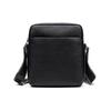 Genuine Leather Men's Large Capacity Men's Shoulder Bun Top Layer Cowhide Crossbody Bag