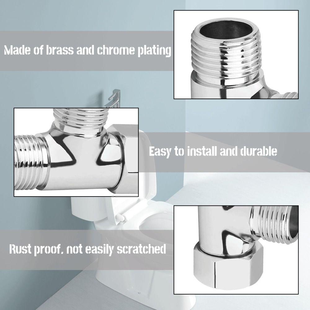 Replacement G1/2" Diverter Valve Anti-Rust Shower Diverter Valve Shower Splitter