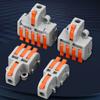 Compact Wire Connector Universal Push-in Terminal Blocks  Electrical