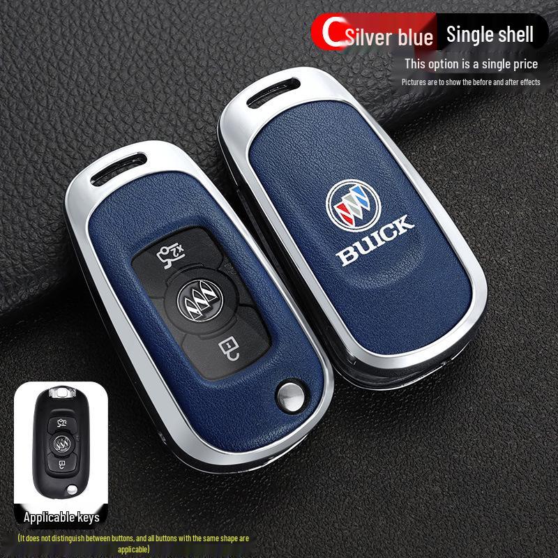 Buick Verano GS Key Case (2016-2017) Metal Protective Shell for Sedan/Hatchback