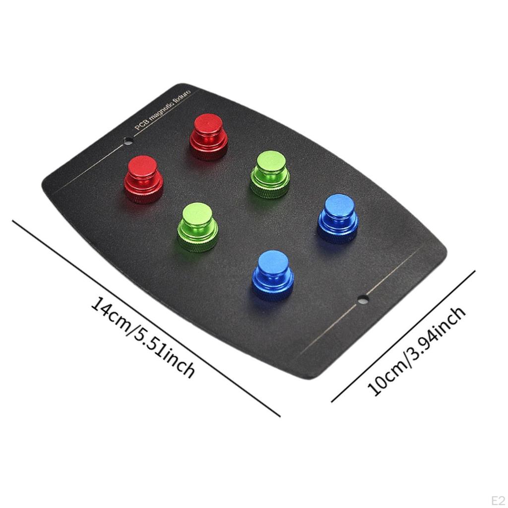 PCB держатель платы печатной платы столбы стальная пластина крепление стойка устойчивая компактная помощь при пайке