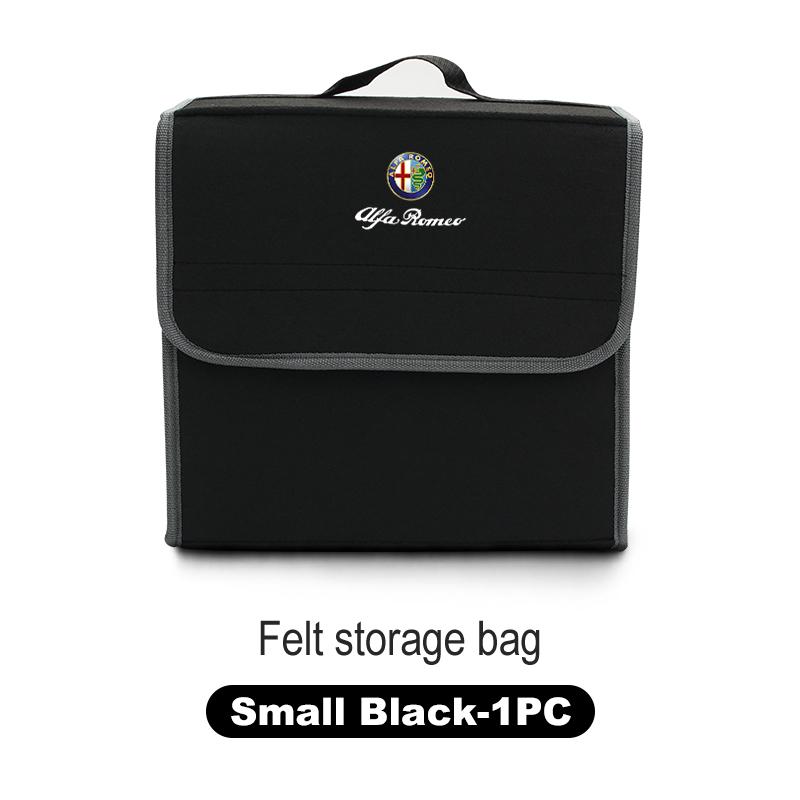VLFHQ1 Car Trunk Storage Box Organizer Foldable Stowing Container Bag For Alfa Romeo 159 Giulietta Giulia 147 Mito 156 166 GT Stelvio