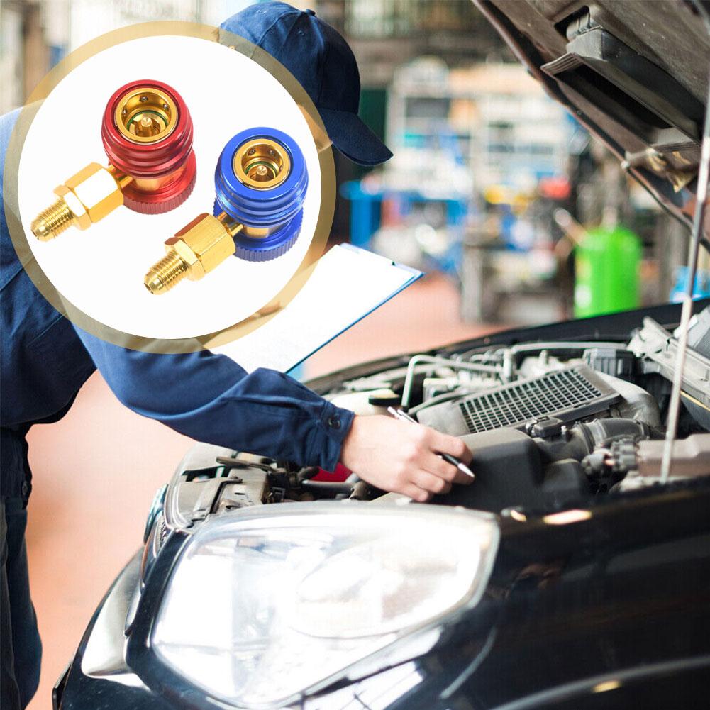 НОВЫЙ фреон R134A H/L автомобильный быстроразъемный соединитель воздушный латунный кондиционер AC коллекторный манометр регулируемый хладагент адаптер L3I2